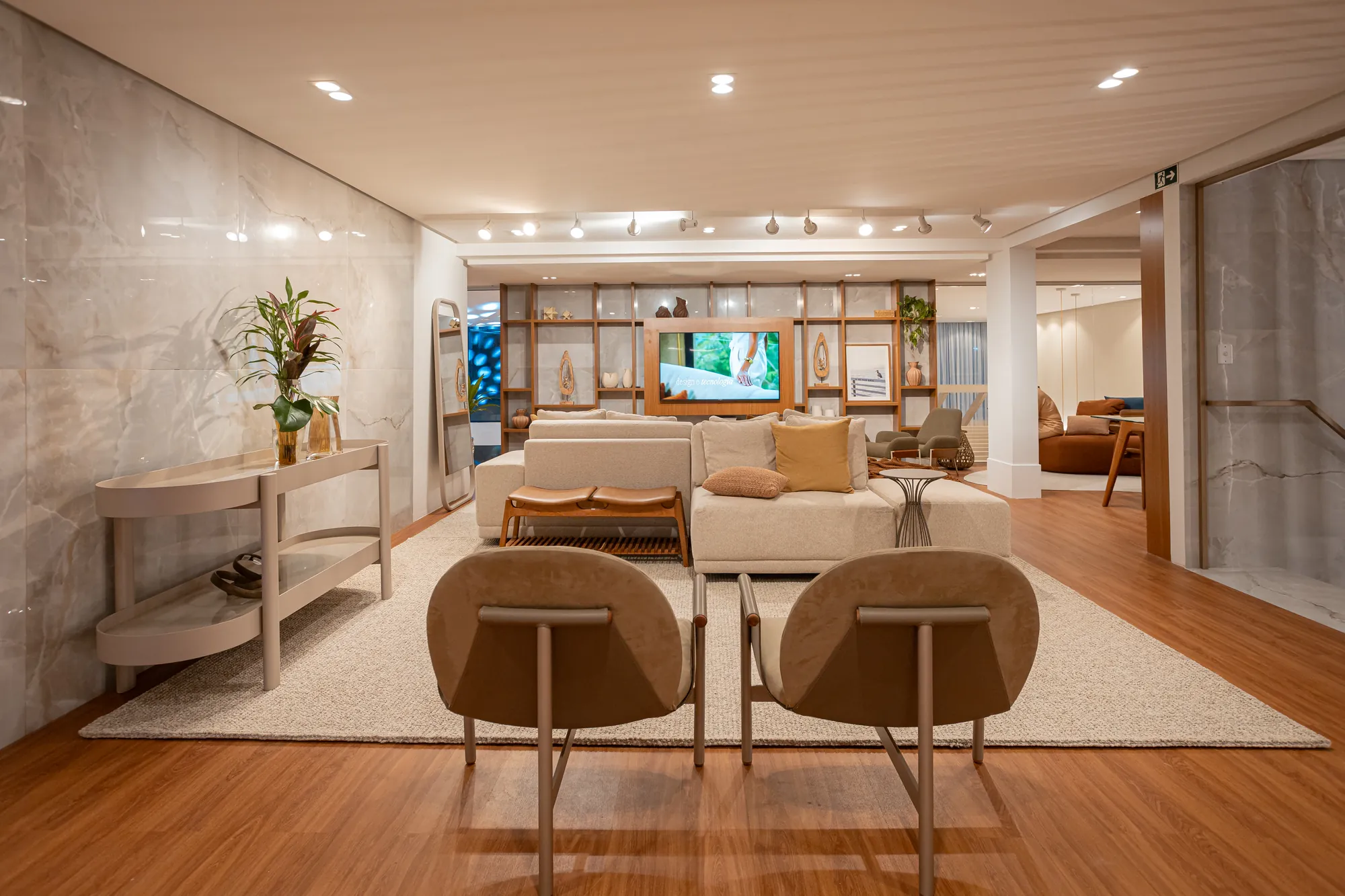 Ambiente Lider no showroom D'Casa